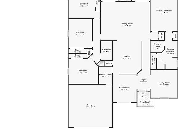 2nd image of 3476 Shelley Dr