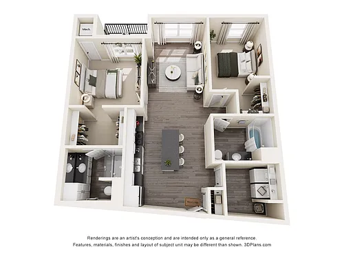 Floor plan Dakota ADA