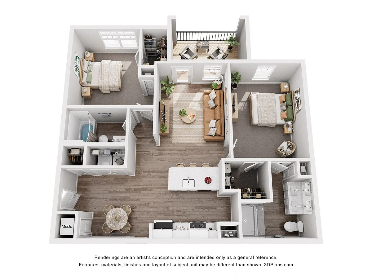 Floor plan The Essex