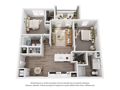 Floor plan The Essex