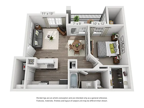 Floor plan Hawthorne