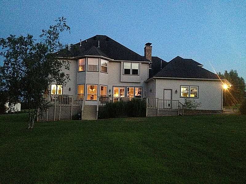 Back of property