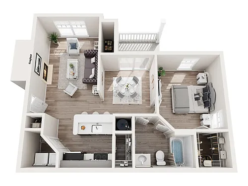 Floor plan Bethel