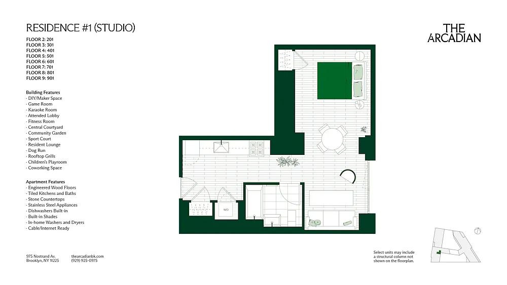 Building Photo - 975 Nostrand Ave #801