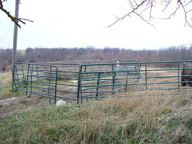 Fenced for the horses