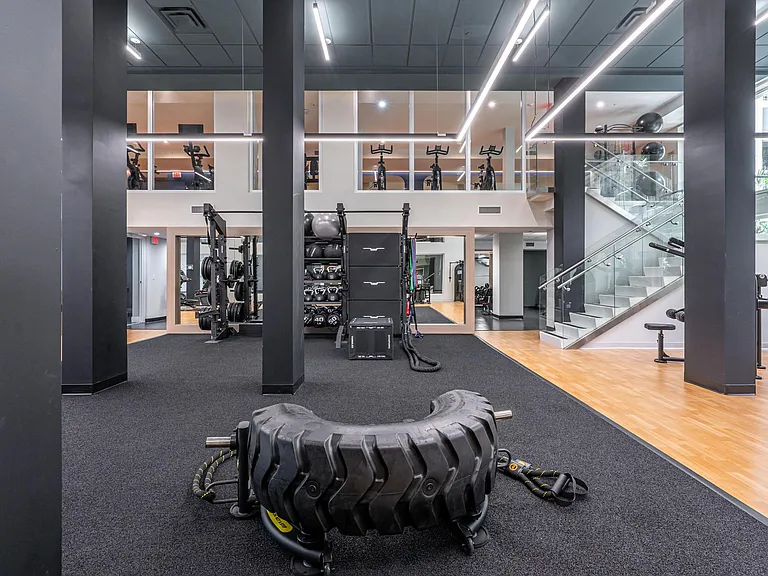 Multi-Level Gym With Functional Training Equipment