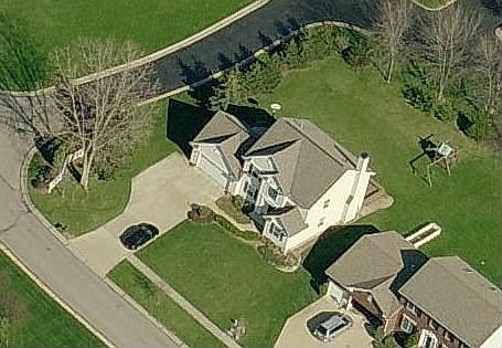 Aerial view from West