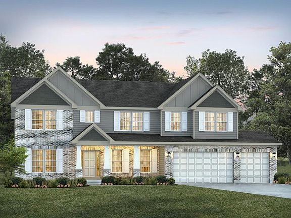 Elevation B with Brick