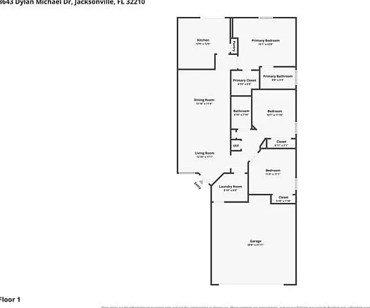 3 bed, 2.0 bath, 1311 sqft, $1,679 — Photo 3