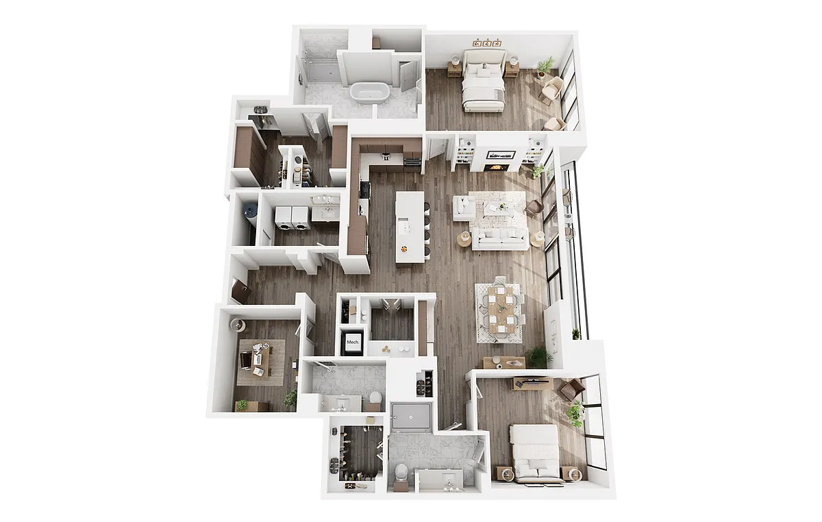 Floor plan PH6