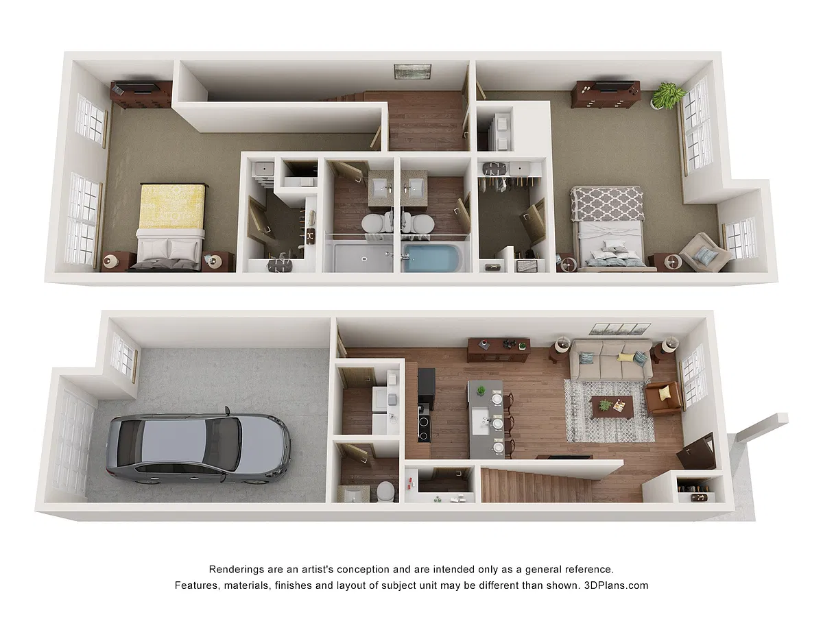 Floor plan D2 - The Phoenix