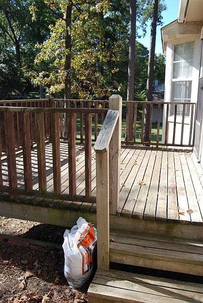 Back deck