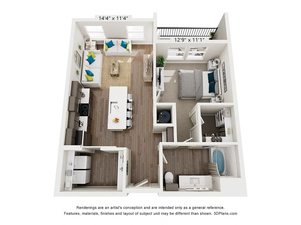 Floor plan The La Porte