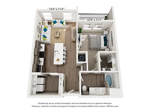 Floor plan The La Porte
