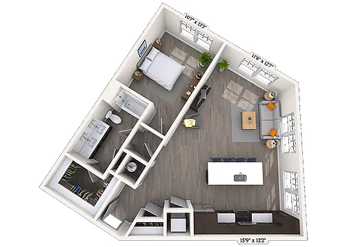Floor plan A5A