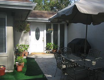 Front patio