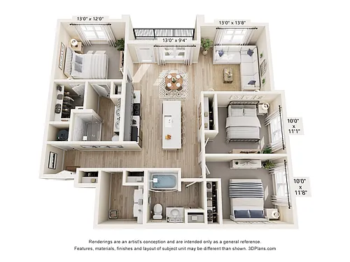 Floor plan C1