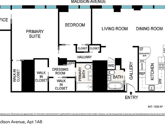 2nd image of 66 Madison Ave APT 1B