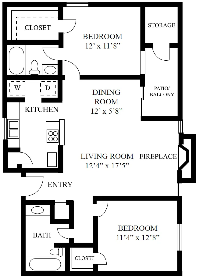 Floor plan B1