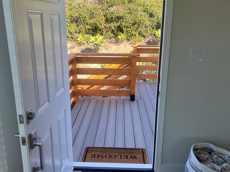 Open to the front patio