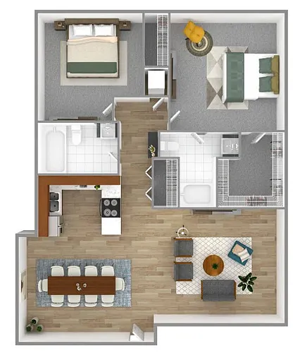 Floor plan Santiago