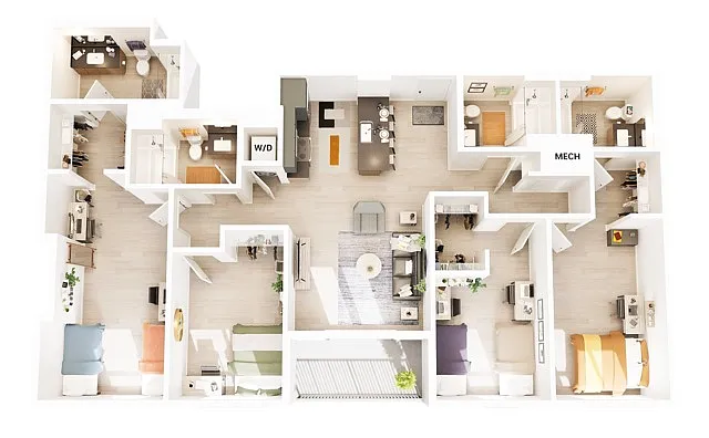Floor plan D6