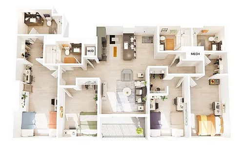Floor plan D6