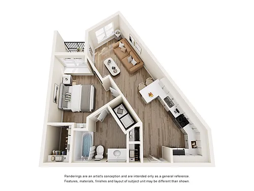 Floor plan Blanco
