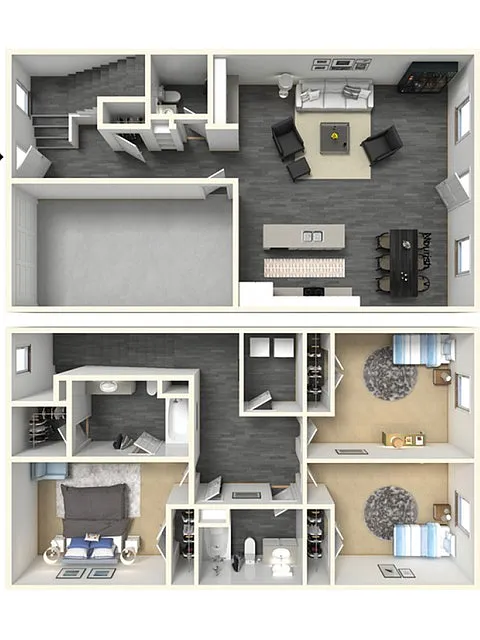 Floor plan 3B