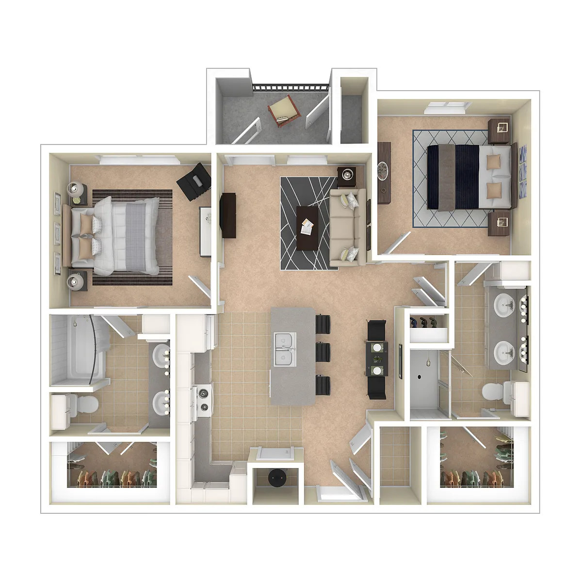Floor plan B1