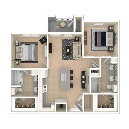 Floor plan B1