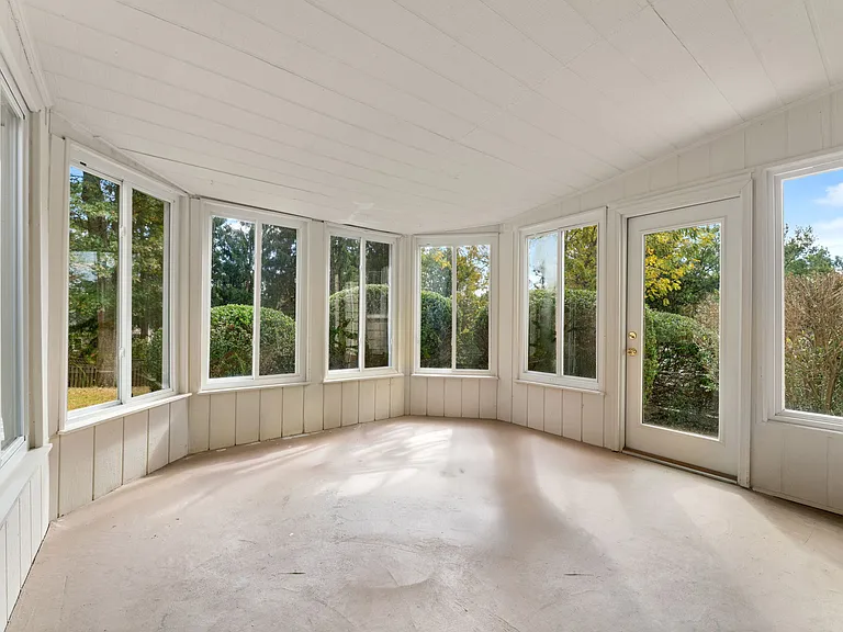 Sunroom off Family Room with spectacular views
