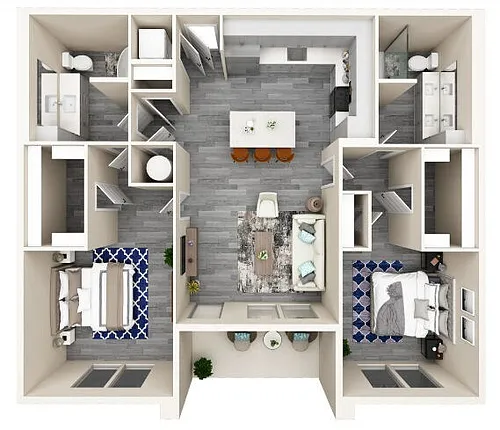 Floor plan B3