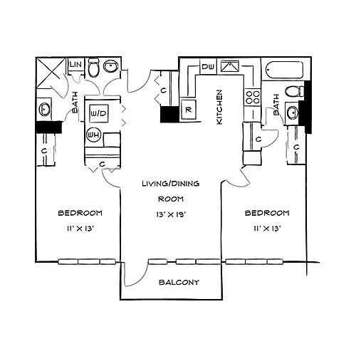 Floor plan Magnolia Premier