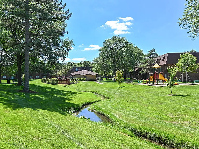 Stream into Cinnamon Lake