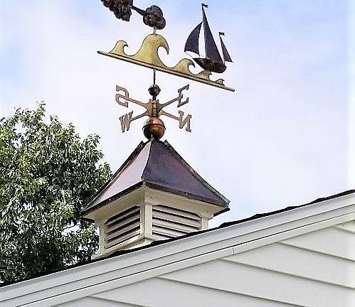 Copper Weathervane & Cupola