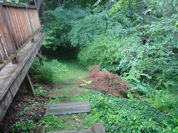 Garden view off deck