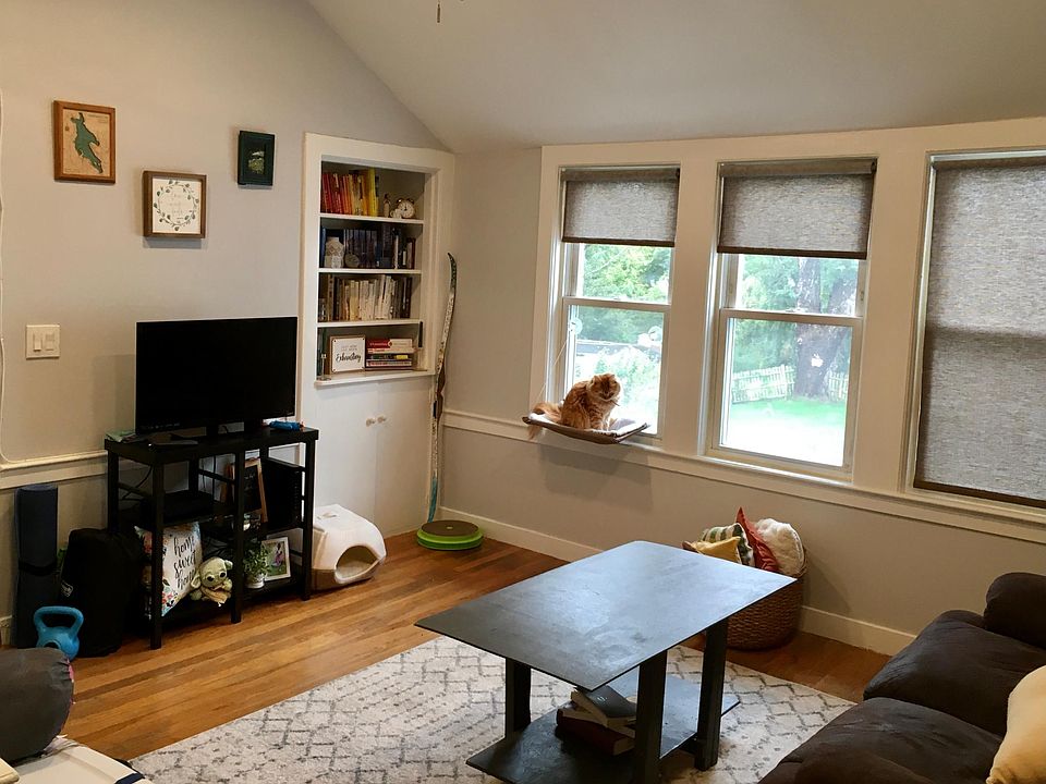 Living room gets plenty of morning and afternoon sun.