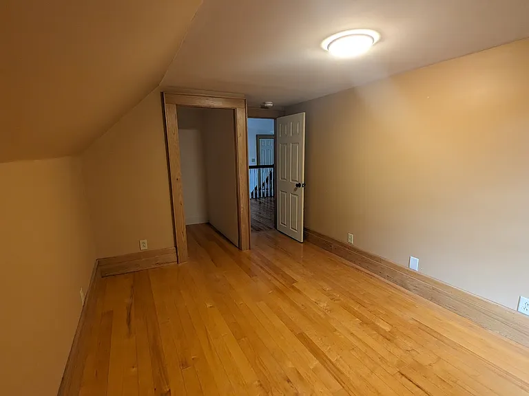 Second bedroom on the second floor. Spacious closet.