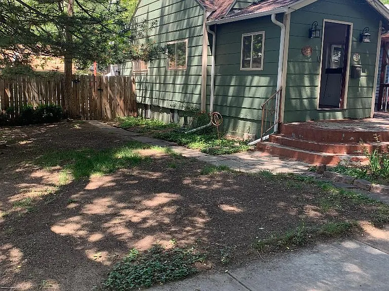 front of house, angle 3