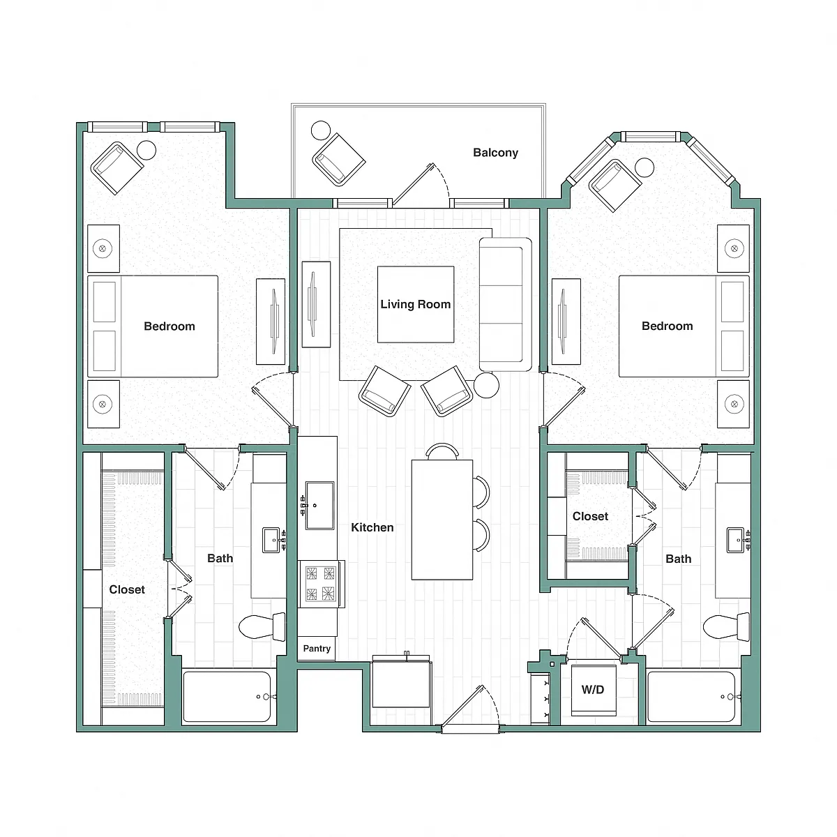 Floor plan B12