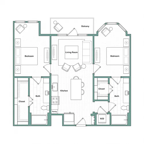 Floor plan B12