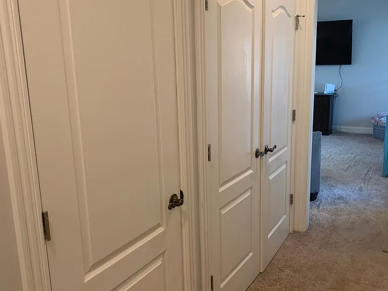 Multiple closets off of the hallway, great for storage