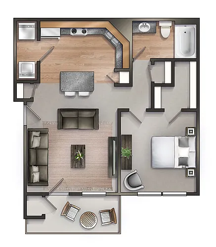 Floor plan The Dogwood