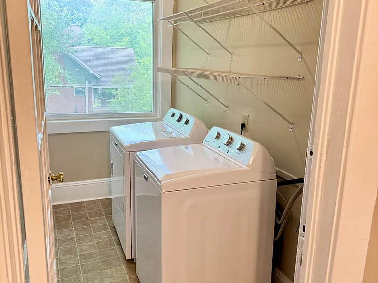 Laundry Room off of the kitchen