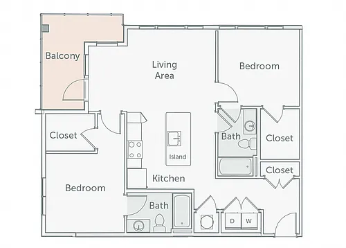Floor plan B1