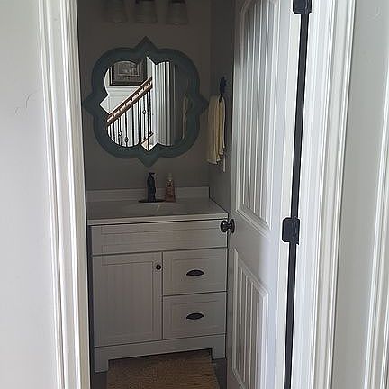 Half bath on main floor