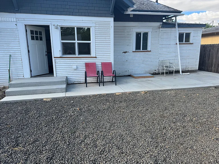 Off street parking in back