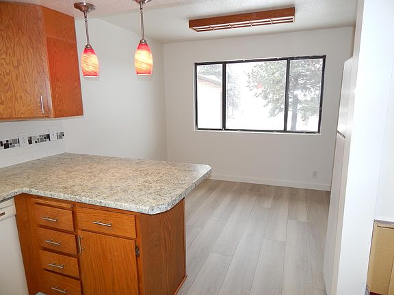 New luxury vinyl flooring and countertops