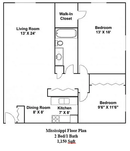 Floor plan Mississippi